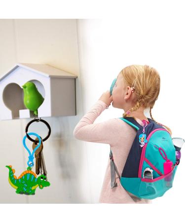 6 PCS Kids Keychain Hand Sanitizer Bottles Carrier Set - 30 ml/1 oz Empty Travel Size, Boys and Girls Gift - Buy Online on GoSupps.com