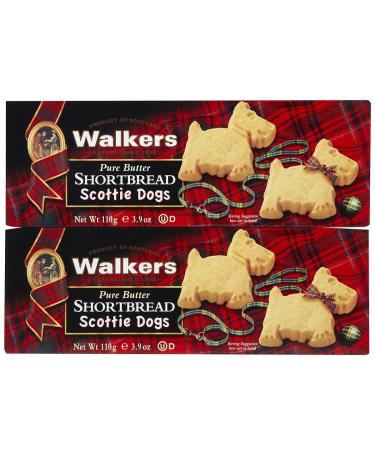 Walkers Scottie Dog Shortbread - 3.9 oz - 2 pk - Buy Online on GoSupps.com