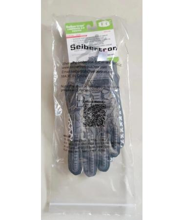 Seibertron Lineman 2.0 Padded Palm Football Receiver Gloves - Flexible TPR Impact Protection - Adult & Youth Sizes - International Shipping Available - Buy Online on GoSupps.com