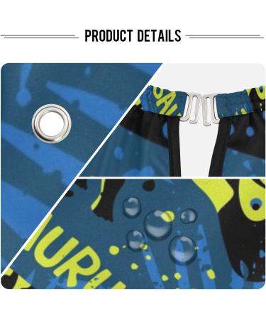 Waterproof Barber Cape - Dino Pattern on Blue & Cheetah Haircut Bib for Men | Unisex Hair Cutting Cape - Shop Now - Buy Online on GoSupps.com