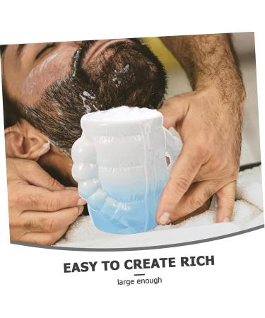 Frcolor Bowl for Foaming Razor Foam - Funny Coffee Cup Shaving Accessories | Shaving Foam Tool for Men | Perfect Gift - Buy Online on GoSupps.com