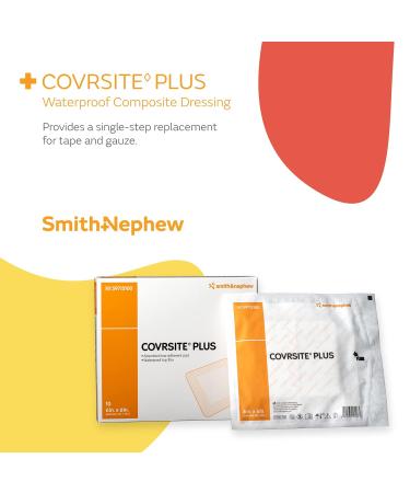 Buy Smith & Nephew 59715000 COVRSITE Plus Waterproof Dressing for Wounds 4 x 4 | International Shipping Available - Buy Online on GoSupps.com