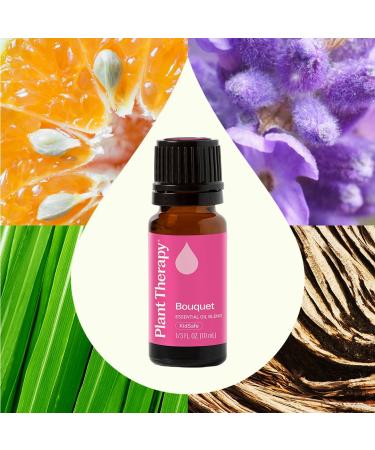 Plant Therapy Bouquet Essential Oil Blend 10 mL (1/3 oz) 100% Pure Undiluted for Essential Oil Diffuser or DIY Perfume Bouquet 0.33 Fl Oz (Pack of 1) - Buy Online on GoSupps.com