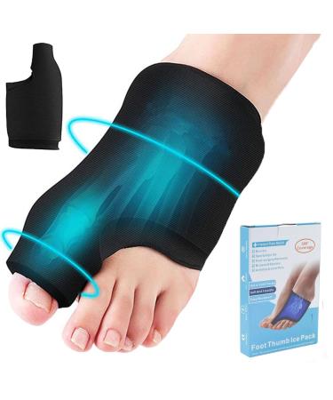 1 x Toe Ice Pack Cold Heat Therapy Gel Forefoot for Swelling, Plantar Fasciitis, Blisters, Bunions, Hallux Valgus, Sports Inj