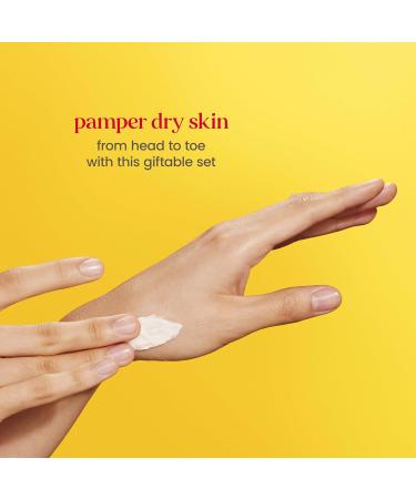 Burt's Bees Valentine's Day Gifts Ideas Tips and Toes Kit 6 Travel Size Products - Pomegranate Moisturizing Lip Balm 2 Hand Creams Foot Cream Cuticle Cream and Hand Salve Tips & Toes Set 6 Count - Buy Online on GoSupps.com