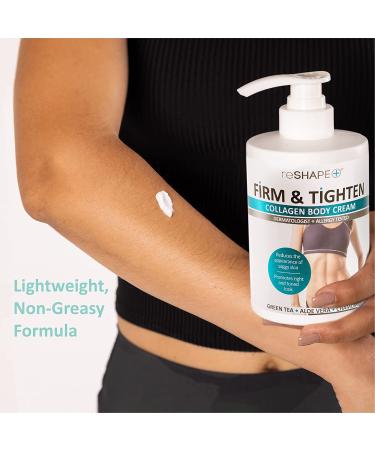 Reshape Collagen Body & Face Cream Moisturizing Skin Care Lotion  Skin Tightening Cellulite Body Lotion Improves Skin Elasticity  Plumps Sagging Skin W/ Green Tea  Aloe Vera  & Chamomile  15 Fl Oz 15 Fl Oz (Pack of 1) Coll - Buy Online on GoSupps.com