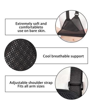 WANGENPING Medical Mesh Shoulder Loop Adjustable Arm Loop with Breathable Mesh Arm Sling for Showering for Broken Wrist Elbows Arm - Buy Online on GoSupps.com