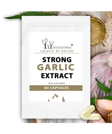 KnoblaucheXtrakt - Forest Vitamin - Strong Garlic Extract - 60 capsules - 2 monthly supply - Natural Knoblauchextrakt - Immunity Health & Beauty - Buy Online on GoSupps.com