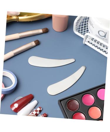 OHPHCALL 4 Pcs Cosmetic Spatula Esthetician Supplies Cosmetics Spatulas Reusable Mini Spatula Make up Spatula Tool Beauty Scoop Lip Balm Spatula Skincare Spatula Foundation Spatula 1 g (Pack of 1) As Shownx2pcs - Buy Online on GoSupps.com