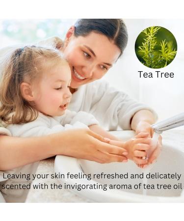 Liquid Hand Soap with Tea Tree Oil - Gentle Cleansing & Nurturing Multi-Purpose Hand Wash 9 fl oz | Shop Internationally - Buy Online on GoSupps.com