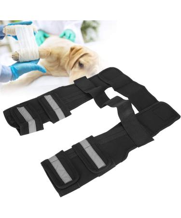 Pet Leg Support Dog Knee Pad Front Leg Protective Brace Support Pet Gear for Injury Surgery Recovery M - Buy Online on GoSupps.com