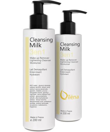 3-in-1 Moisturiser Milk Cleanser & Anti-Spot Makeup Remover | 3x200ml | Vegan Paraben-Free | For Sensitive/Dry Skin - Buy Online on GoSupps.com