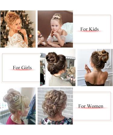 SEGO Human Hair Scrunchies for Women Messy Hair Buns Hairpiece #4 Medium Brown 100% Real Remy Updo Scrunchies Donut Hair Extensions Chignons Straight (23g) Straight #4 Medium Brown - Buy Online on GoSupps.com