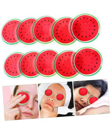 Lurrose 20 Pcs Ice Pack Eye Mask - Cool PVC Blindfold Set 6.6x6.6cm - 40pcs - Buy Online on GoSupps.com