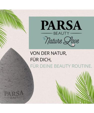 PARSA Beauty Nature Love Make-up Egg Coconut | Vegan Friendly Makeup Sponge for Flawless Application - Buy Online on GoSupps.com