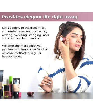 Painless Facial Hair Trimmer for Women - Parichan Finishing Touch for Upper Lips, Chin & Cheeks - Ideal for Makeup Application - Buy Online on GoSupps.com