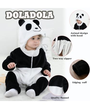 Doladola Baby Romper Dalmatians Onesie | Toddler Jumpsuit | Newborn Outfit 3-6 Months | Panda Design - Buy Online on GoSupps.com