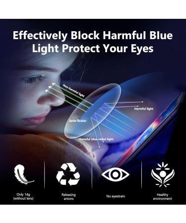 Buy Comfortable Blue Light Blocking Reading Glasses for Men - 3 Pairs with Spring Hinge - UV Protection & Eye Strain Relief - 1.25x Mix Color - Buy Online on GoSupps.com