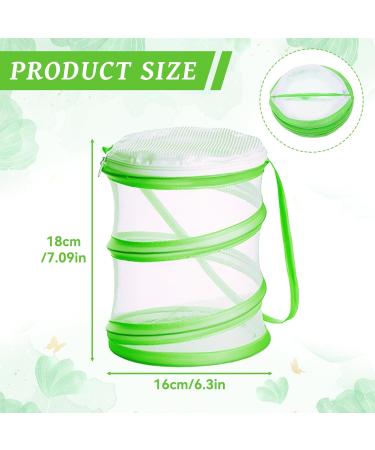 WUISOLQP Insect Butterfly Habitat Cage - Portable Collapsible Bug Catcher Net for Kids - Science Education Starter Kit (Green) - Buy Online on GoSupps.com