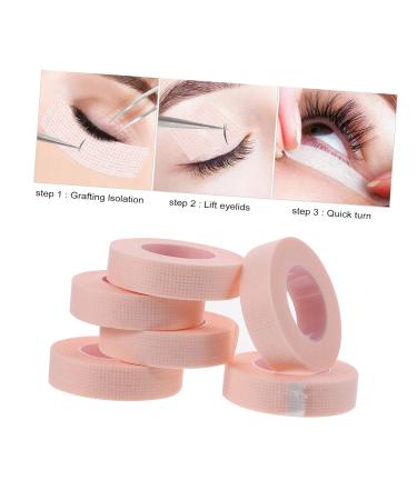 Beaupretty 18 Rolls Eyelash Tape - Lash Extensions & Medical Tape with Bear Ears Headband - 5x5cm (3 Pink 3 Black) for Perfect Eyelash Extensions - Buy Online on GoSupps.com