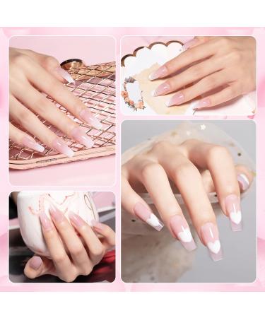 Shop Mogar Poly Nail Gel - Pink Acrylic Gel for Quick Nail Extensions | 60ml Professional Manicure Repair - Buy Online on GoSupps.com