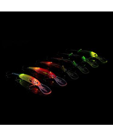Bandit Generator Multi-Species Minnow Jerkbait Glowing Fishing Lure - Bass and Walleye 4 5/8 3/4 oz - Haley's Chameleon - Buy Online on GoSupps.com