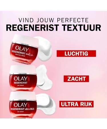 Procter Gamble Oly Regenerist Whip Dag cream With SPF30 Lights reinforcing hydrating cream + nicinimids 50 ml - Buy Online on GoSupps.com
