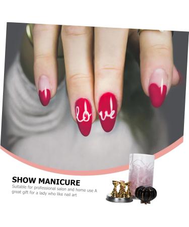 Didiseaon 7 Sets Nail Holder Tool Stand Nail Display Stand Nail Practice Stand Nail Art Display Rack Metal Holder Pedicure Stand Nail Art Practice Base Nail Art Practice Rack Nail Art Stand - Buy Online on GoSupps.com