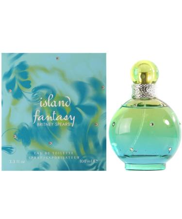 Britney Spears Island Fantasy Eau de Toilette Spray for Women 3.3 Ounce Citrus 3.3 Fl Oz (Pack of 1)