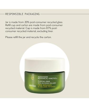 Aveda Advanced Botanical Kinetics Plumping Cream | Firming and visibly reducing wrinkles | Vegan | Full Size | Refillable | 1.7 Fl Oz - Buy Online on GoSupps.com