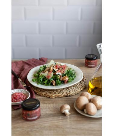  Caviaroli Extra virgin olive oil pearls with the taste of Iberian Bellota ham - Gastronomic oil pearls for vinaigrette or decoration - 50 grams. - Buy Online on GoSupps.com