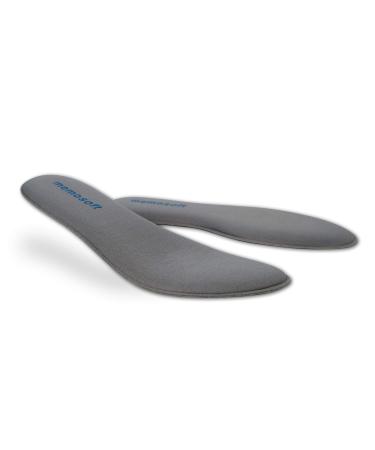 Tacco Memosoft Memory Foam Shoe Insoles Inserts for Casual and Sports Shoes  Sneakers  Boots  Cushioning Replacement Soles  Men Women (42 EUR/US L11 - US M9) 42 EUR / US L11 - US M9
