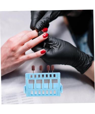 Healeved 16 Manicure Organizer Manicure Drill Bits Holder Nail Tools Nail Drill Stand Holder Nail Drill Bits Holder Grinding Head Holder Electric Tool Acrylic Electrical Tools To Rotate - Buy Online on GoSupps.com