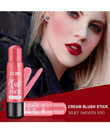KWOLYKIM Blush Stick Set - Professional Cream Blush & Highlighter Pen for Cheeks and Lips - Buy Online on GoSupps.com