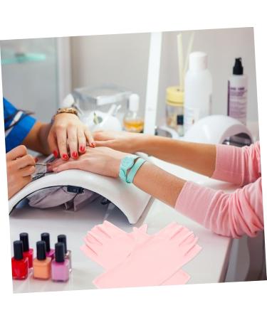 Didiseaon 2 Pairs Nail Hands Care Gloves Nail Uv Gloves Uv Gloves for Gel Manicures Fingerless Sun Gloves Riding Nail Art Accessory Nail Lamp Thin Section Nylon 21x12x0.1cm As Shown1 - Buy Online on GoSupps.com