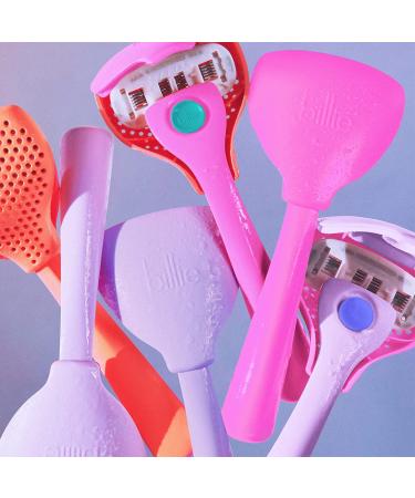 Billie 5-Blade Womens Razor Travel Case - Cool Blue | Convenient Razor Case for Travel - Buy Online on GoSupps.com
