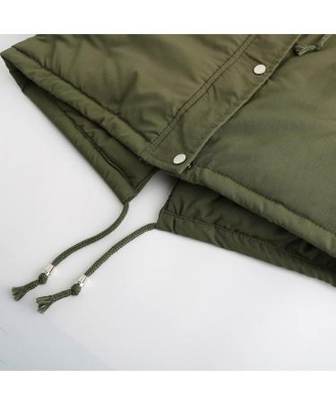 Buy Hanxiulin Oversize Plush Jacket for Women | Warm Fleece Long-Sleeved Winter Coat | XXL Green | Cozy Trench Coat - Buy Online on GoSupps.com