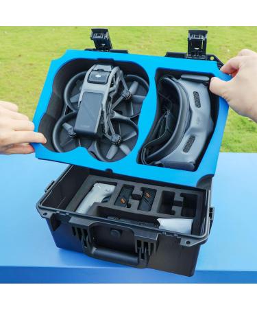 Lykus AT100 Waterproof Hard Case for DJI Avata Goggles 2 and Motion Controller - Compact & Light | Dual-Layer Foam Insert | CASE ONLY - Buy Online on GoSupps.com