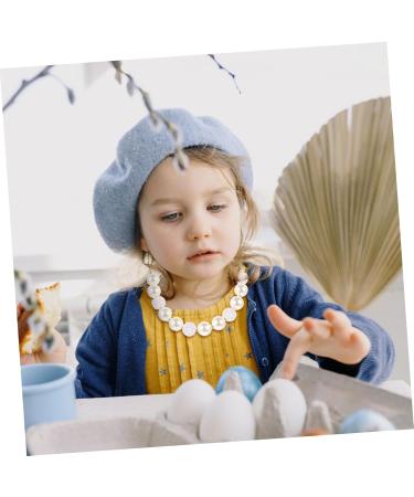 ibasenice 2 Sets Necklace Set Pearl Bracelets Pearls Necklace Pearl Choker Kid Toy Jewelry for Kids Kid Suit Necklace for Kids Suit for Kids Kid Bracelets White Girl Child Acrylic - Buy Online on GoSupps.com