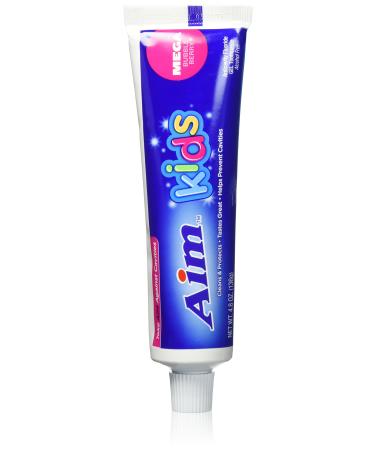 AIM Kids Mega Fluoride Toothpaste Bubble-berry