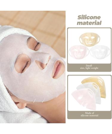 Buy Healvian 3pcs Reusable Silicone Facial Mask Covers | Portable Skin Care Earhook Mask | Best Face Mask Cover for Home Use - Buy Online on GoSupps.com