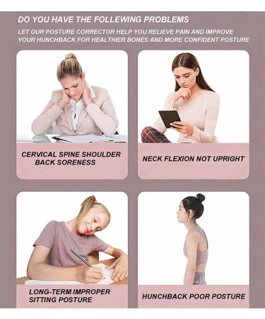 Retractable Posture Corrector Yoga Sticks for Adults & Kids - Pink Back Brace - Buy Online on GoSupps.com