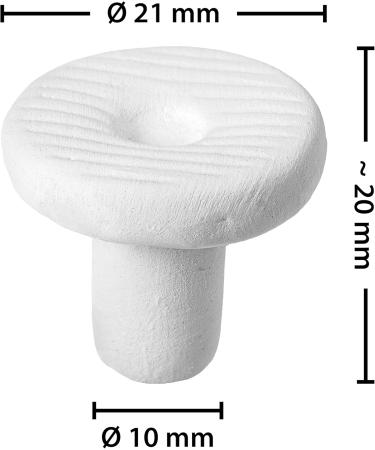 Arka Myreef 21mm Ceramic Coral Offshoots - 12 Pieces for Seawater Aquariums - Optimal Hold & Easy to Edit - Buy Online on GoSupps.com