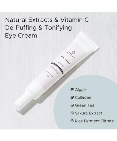 Japanese Anti Aging Firming Eye Cream - Hydrating & Brightening Formula with Collagen, Vitamin C & Arginine - Reduces Wrinkles, Dark Circles, Bags Under Eyes & Fine Lines (0.35 Fl Oz) - Buy Online on GoSupps.com