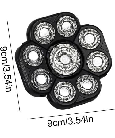 Xinhuju Replacement shaving head for beard shaver spare blade spare heads for beard shaver beard shavers electrical accessories Black - Buy Online on GoSupps.com