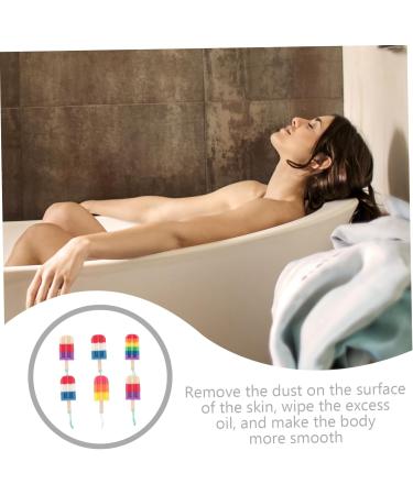 Buy Gatuida 12 Pcs Bath Flower Balls - Exfoliating Sponge & Pouf for Kids | Body & Back Shower Scrubber - Buy Online on GoSupps.com