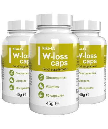 W-loss - 180 C psulas (3x60 C psulas) Pack de 3