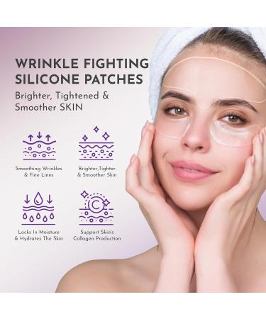 Expression Line Smoothing Forehead Patch | Medical-Grade Silicone for Anti-Aging & Overnight Wrinkle Reduction | 20X Reusable Beautify Brow Lift - Buy Online on GoSupps.com