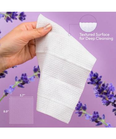 FOMIN Travel Deodorant Wipes - 30 Count - Calming Lavender and Chamomile - pH Balanced Hypoallergenic Mini Deodorant Wipes For Women and Men - Plastic-Free Individually Wrapped Underarm & Body Wipes Calm - Lavender Chamomile - Buy Online on GoSupps.com