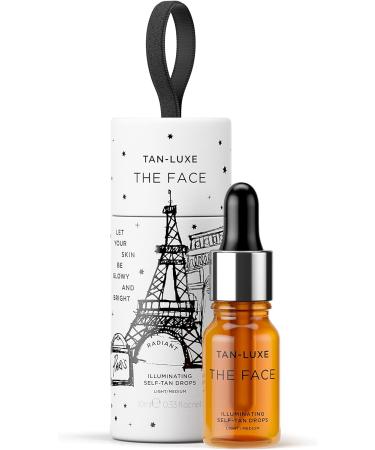 Tan-Luxe THE FACE Self Tanning Drops Light/Medium 10ml - Achieve a Natural Glow - Buy Online on GoSupps.com